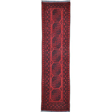 Load image into Gallery viewer, Hand-Knotted Tribal Vintage Turkoman Design Handmade Rug (Size 2.6 X 9.5) Cwral-11523