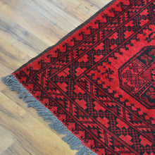 Load image into Gallery viewer, Hand-Knotted Tribal Vintage Turkoman Design Handmade Rug (Size 2.6 X 9.5) Cwral-11523