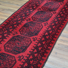 Load image into Gallery viewer, Hand-Knotted Tribal Vintage Turkoman Design Handmade Rug (Size 2.6 X 9.5) Cwral-11523