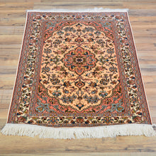 Load image into Gallery viewer, Hand-Knotted Kashmiri Silk Traditional Design Handmade Rug (Size 2.2 X 3.4) Cwral-11526