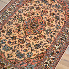 Load image into Gallery viewer, Hand-Knotted Kashmiri Silk Traditional Design Handmade Rug (Size 2.2 X 3.4) Cwral-11526