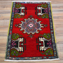 Load image into Gallery viewer, Hand-Knotted Vintage Traditional Turkish Design Handmade Rug (Size 1.7 X 3.0) Cwral-11529