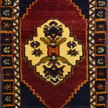Load image into Gallery viewer, Hand-Knotted Vintage Traditional Turkish Design Handmade Rug (Size 1.5 X 3.2) Cwral-11538
