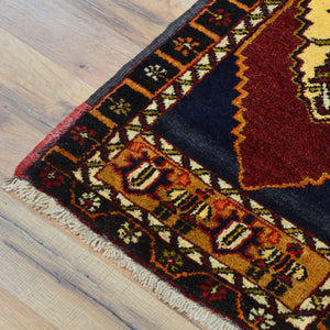 Hand-Knotted Vintage Traditional Turkish Design Handmade Rug (Size 1.5 X 3.2) Cwral-11538