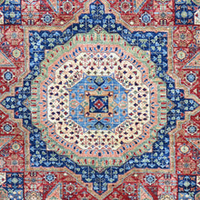 Load image into Gallery viewer, Hand-Knotted Fine Traditional Mumluk Design Handmade Rug (Size 9.1 X 12.1) Cwral-11541