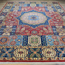 Load image into Gallery viewer, Hand-Knotted Fine Traditional Mumluk Design Handmade Rug (Size 9.1 X 12.1) Cwral-11541