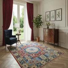 Load image into Gallery viewer, Classic Mumluk design handmade area rug, hand-knotted wool – Cwral-11541
