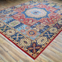 Load image into Gallery viewer, Hand-Knotted Fine Traditional Mumluk Design Handmade Rug (Size 9.1 X 12.1) Cwral-11541