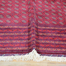 Load image into Gallery viewer, Fine Hand-Knotted Turkmen Tribal Traditional Wool Rug (Size 8.2 X 11.5) Cwral-11544