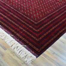 Load image into Gallery viewer, Fine Hand-Knotted Turkmen Tribal Traditional Wool Rug (Size 9.10 X 13.1) Cwral-11547