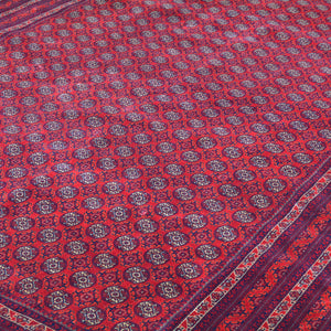 Fine Hand-Knotted Turkmen Tribal Traditional Wool Rug (Size 6.6 X 9.6) Cwral-11553
