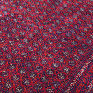 Fine Hand-Knotted Turkmen Tribal Traditional Wool Oriental Rug (Size 4.11 X 6.5) Cwral-11556