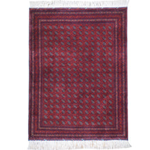 Load image into Gallery viewer, Fine Hand-Knotted Turkmen Tribal Traditional Wool Oriental Rug (Size 4.11 X 6.5) Cwral-11556