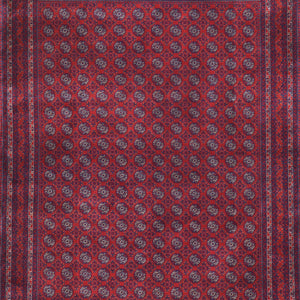 Fine Hand-Knotted Turkmen Tribal Traditional Wool Oriental Rug (Size 4.11 X 6.5) Cwral-11556