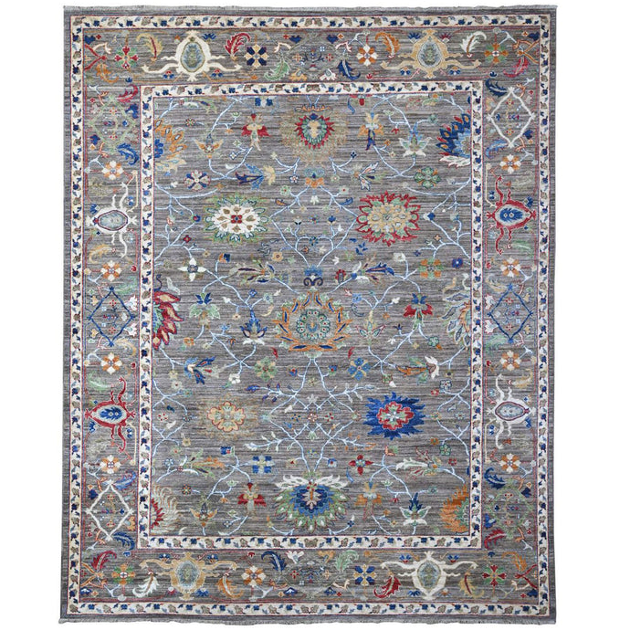 Hand-Knotted Aryana Collection Ziegler Mahal Design Oriental Wool Rug (Size 8.1 X 10.0) Cwral-11571