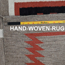 Load image into Gallery viewer, Hand-Woven Reversible Southwestern Design Handmade Kilim Rug (Size 8.9 X 12.2) Cwral-11585