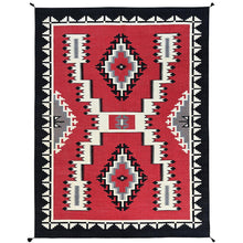 Load image into Gallery viewer, Hand-Woven Reversible Southwestern Design Handmade Kilim Rug (Size 9.2 X 12.0) Cwral-11589