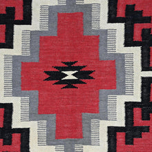 Load image into Gallery viewer, Hand-Woven Reversible Southwestern Design Handmade Kilim Rug (Size 9.2 X 12.0) Cwral-11589