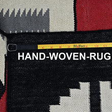Load image into Gallery viewer, Hand-Woven Reversible Southwestern Design Handmade Kilim Rug (Size 9.2 X 12.0) Cwral-11589