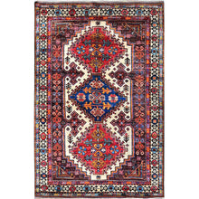 Load image into Gallery viewer, Hand-Knotted Tribal Kazak Rug 4x6 - Cwral-11613 Classic World Rugs NM

