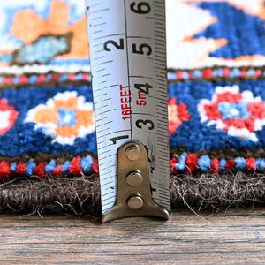 Hand-Knotted Tribal Kazak Traditional Design Handmade Rug (Size 2.9 X 9.3) Cwral-11616