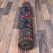 Load image into Gallery viewer, Hand-Knotted Tribal Kazak Traditional Design Handmade Rug (Size 2.8 X 9.5) Cwral-11619