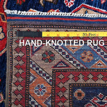 Load image into Gallery viewer, Hand-Knotted Tribal Kazak Traditional Design Handmade Rug (Size 2.8 X 9.5) Cwral-11619