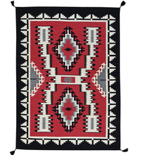 Load image into Gallery viewer, Hand-Woven Reversible Southwestern Design Handmade Kilim Rug (Size 5.2 X 6.9) Cwral-11622