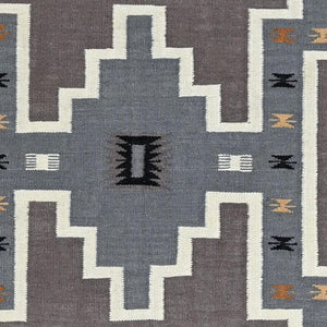 Hand-Woven Reversible Southwestern Design Handmade Kilim Rug (Size 5.0 X 6.11) Cwral-11625