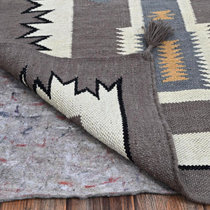 Hand-Woven Reversible Southwestern Design Handmade Kilim Rug (Size 5.0 X 6.11) Cwral-11625