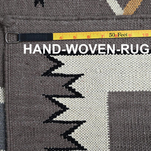 Hand-Woven Reversible Southwestern Design Handmade Kilim Rug (Size 5.0 X 6.11) Cwral-11625