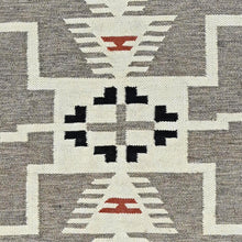 Load image into Gallery viewer, Hand-Woven Reversible Southwestern Design Handmade Kilim Rug (Size 5.3 X 7.1) Cwral-11628