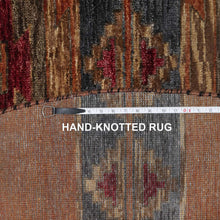 Load image into Gallery viewer, Hand-Knotted Traditional Southwestern Design Handmade Rug (Size 7.10 X 7.10) Cwral-11631