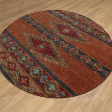 Load image into Gallery viewer, Hand-Knotted Traditional Southwestern Design Handmade Rug (Size 7.10 X 7.10) Cwral-11631