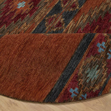 Load image into Gallery viewer, Hand-Knotted Traditional Southwestern Design Handmade Rug (Size 7.10 X 7.10) Cwral-11631