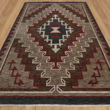 Load image into Gallery viewer, Traditional Southwestern rug displayed on hardwood floor — Classic World Rugs Cwral-11634
