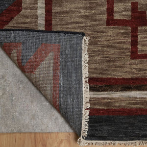Hand-Knotted Traditional Southwestern Design Handmade Rug (Size 9.1 X 12.0) Cwral-11634