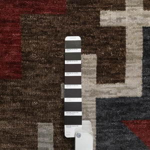Hand-Knotted Traditional Southwestern Design Handmade Rug (Size 9.1 X 12.0) Cwral-11634