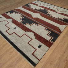 Load image into Gallery viewer, Hand-Knotted Traditional Southwestern Design Handmade Rug (Size 9.2 X 11.11) Cwral-11637