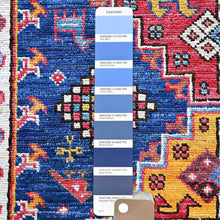 Load image into Gallery viewer, Hand-Knotted Traditional Ersari Kazak Design Handmade Wool Rug (Size 4.0 X 6.1) Cwral-11643