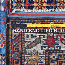 Load image into Gallery viewer, Hand-Knotted Traditional Ersari Kazak Design Handmade Wool Rug (Size 4.3 X 5.3) Cwral-11646
