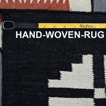 Load image into Gallery viewer, Hand-Woven Reversible Southwestern Design Handmade Kilim Rug (Size 8.1 X 9.11) Cwral-11652