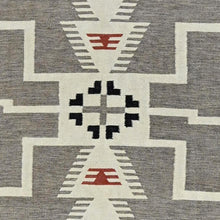Load image into Gallery viewer, Hand-Woven Reversible Southwestern Design Handmade Kilim Rug (Size 8.0 X 9.11) Cwral-11655
