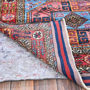 Hand-Knotted Tribal Kazak Traditional Design Handmade Rug (Size 3.1 X 9.7) Cwral-11661