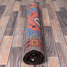 Load image into Gallery viewer, Hand-Knotted Tribal Kazak Traditional Design Handmade Rug (Size 3.1 X 9.7) Cwral-11661