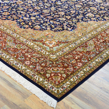 Load image into Gallery viewer, Hand-Knotted Traditional Design Kashmiri Silk Handmade Rug (Size 9.2 X 11.10) Cwral-11667
