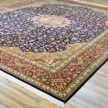 Load image into Gallery viewer, Hand-Knotted Traditional Design Kashmiri Silk Handmade Rug (Size 9.2 X 11.10) Cwral-11667