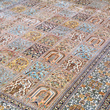 Load image into Gallery viewer, Hand-Knotted Traditional Design Kashmiri Silk Handmade Rug (Size 7.2 X 9.11) Cwral-11670