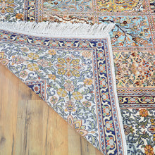 Load image into Gallery viewer, Hand-Knotted Traditional Design Kashmiri Silk Handmade Rug (Size 7.2 X 9.11) Cwral-11670