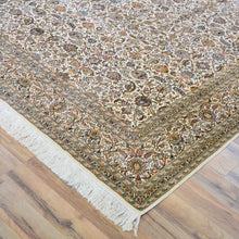 Load image into Gallery viewer, Hand-Knotted Traditional Design Kashmiri Silk Handmade Rug (Size 7.2 X 10.0) Cwral-11673